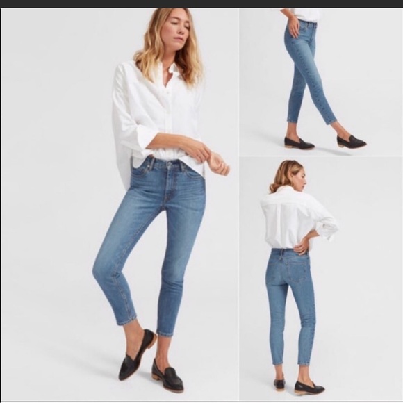 Everlane Denim - Everlane • Blue ankle mid rise blue jeans denim $98